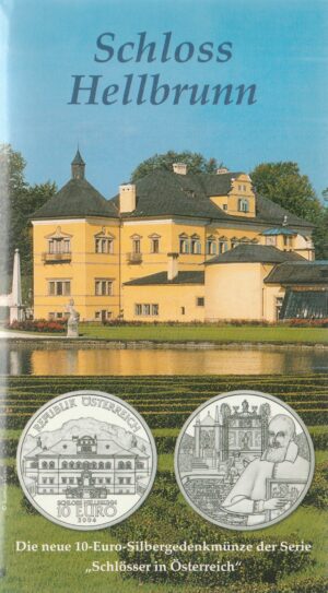 2004 Austria € 10 Castello di Hellbrunn blister