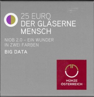 2020 Austria € 25 La Persona trasparente - Big Data - Argento e Niobio - immagine 2