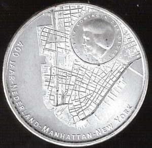 2009 Olanda € 5  MANHATTAN