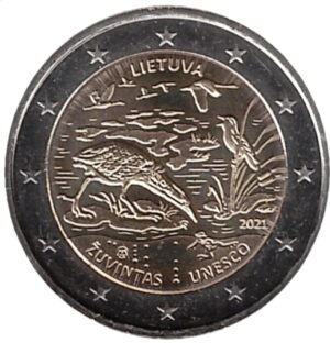 2021 Lituania € 2 Biosfera