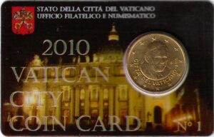 2010 Vaticano Card n° 1