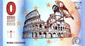 0€ Souvenir Italia n° 004 -Roma Il Colosseo-