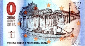 0€ Souvenir Italia n° 006 -Venezia Ponte degli scalzi-