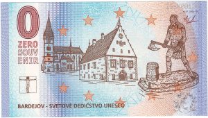 0€ Souvenir Estero n° 032  - Bardejov - UNESCO Svetove