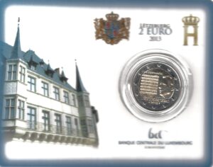 2013 Lussemburgo € 2 Inno Card B.U.