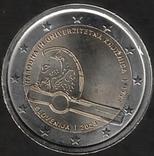 2024 Slovenia € 2 Biblioteca