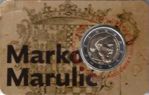 2024 Croazia € 2 Marulic card