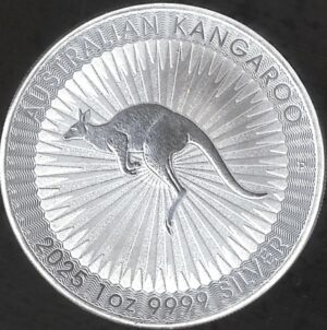 2025 Australia 1 oncia Kangaroo