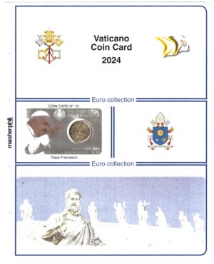 2024 Vaticano Coin card n° 15 Aggiornamento Masterphil