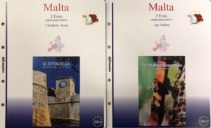 2024 Malta 2 € Cittadella Gozo + Api la coppia Aggiornamento Masterphil