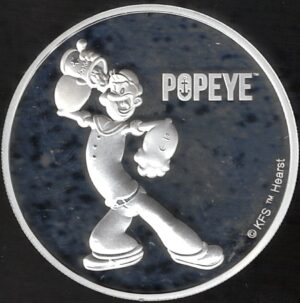 2024 Fiji 1 oncia Popeye