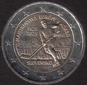 2025 Slovacchia € 2 Hockey